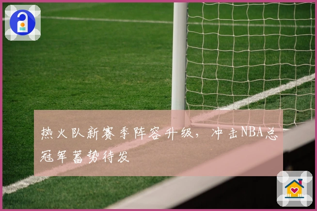 热火队新赛季阵容升级，冲击NBA总冠军蓄势待发